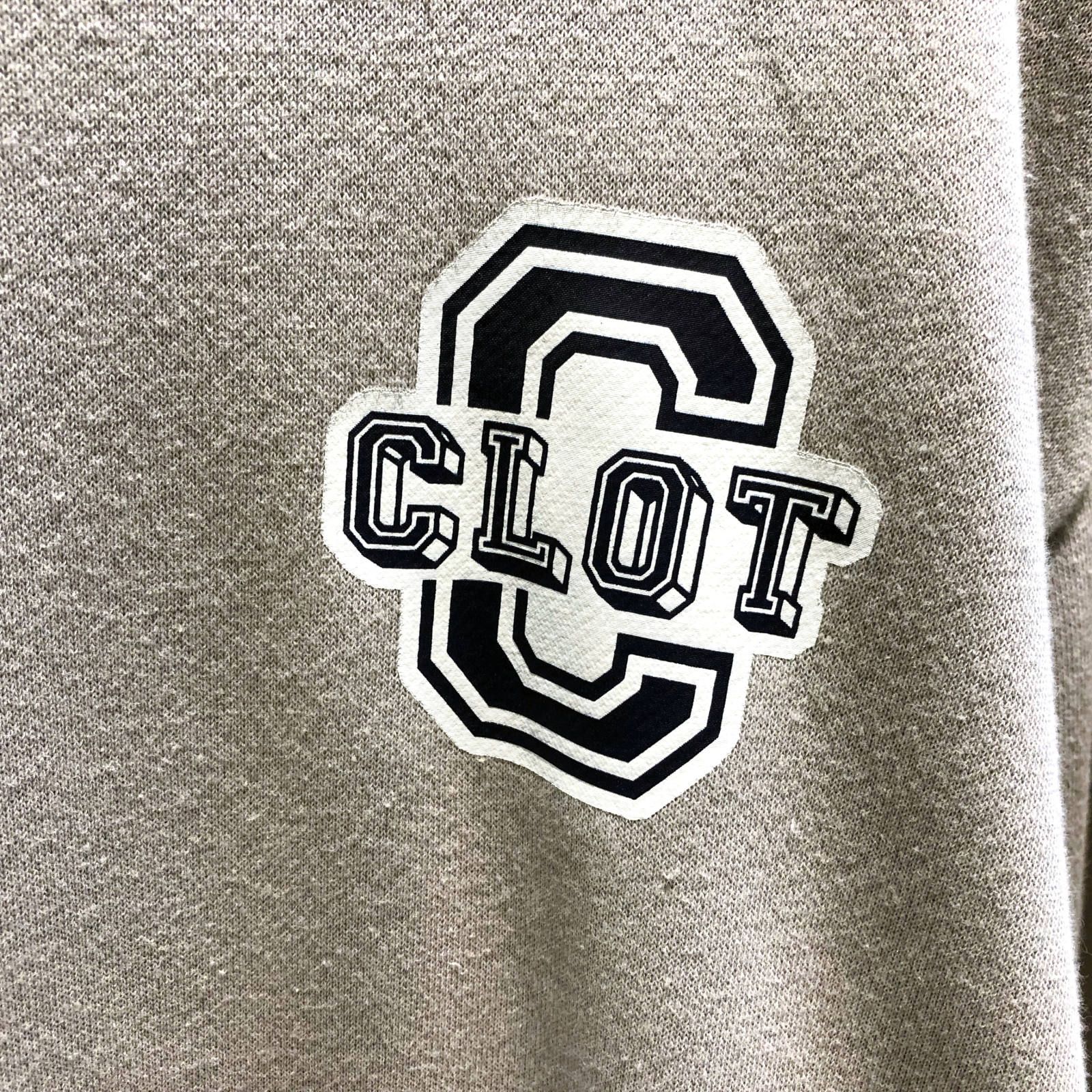 カラーブロック プルオーバーパーカー - NAVY×GREY
