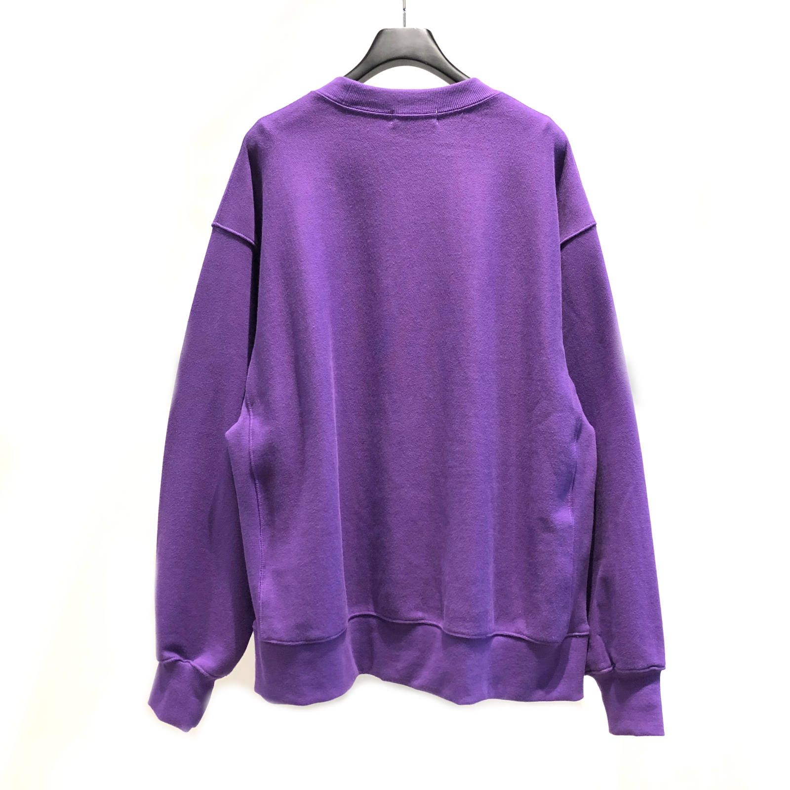 トライアングルロゴ プリントスウェット - PURPLE