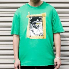 "Lord Of Lords" カットオフ プリントカットソー - GREEN