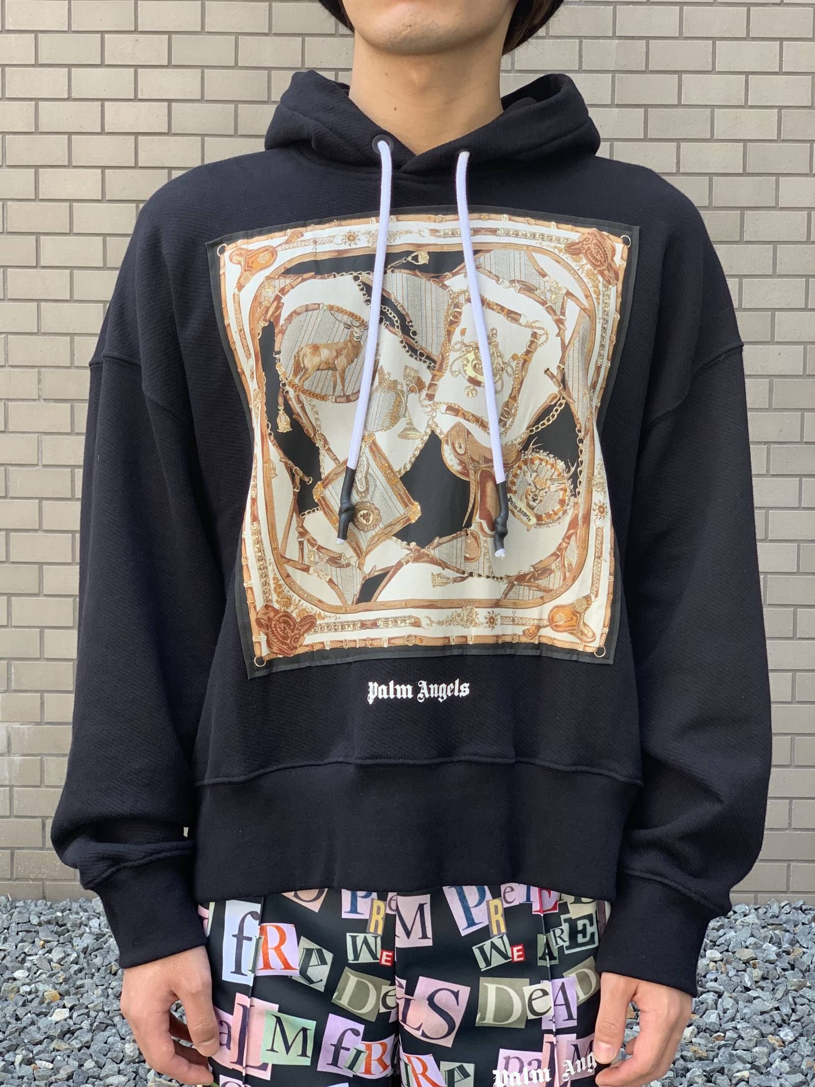 流行 クロップド丈パーカー Angels Palm - パーカー - www アウトレットストア 【定価12万円】Palm Angels パーカー パーカー