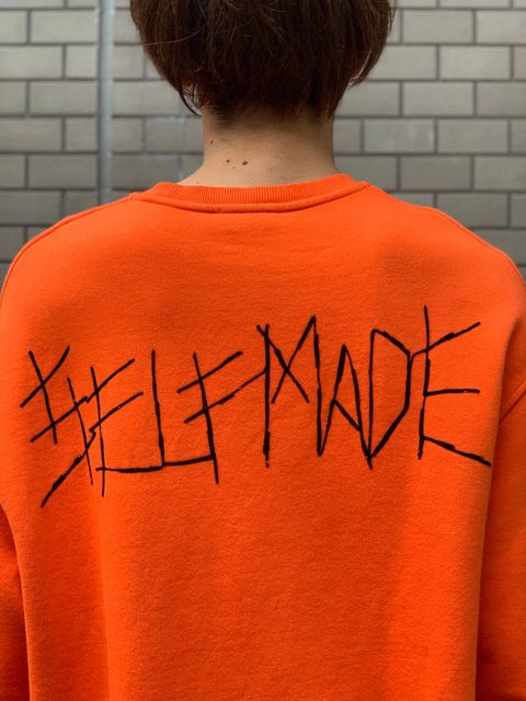 シンプル イズ ベスト！【SELF MADE】刺繍スウェット