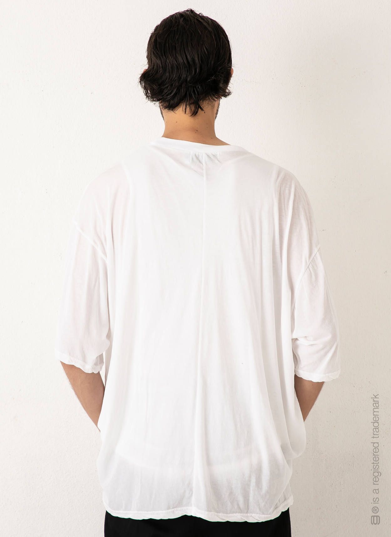 五分袖 天竺ポケットカットソー PKT 5 SLEEVE TEE - OFF