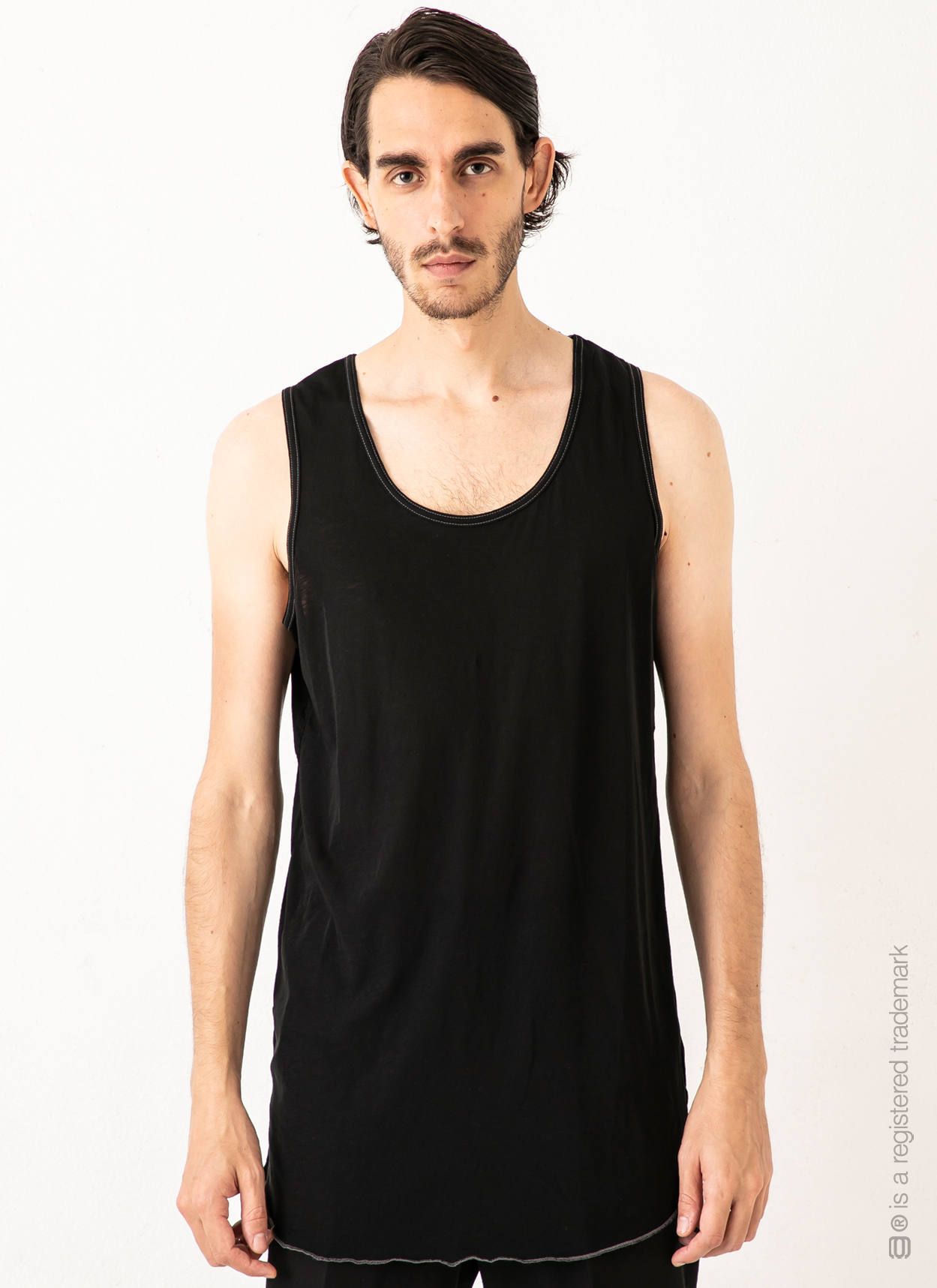 P.E.O.T.W AG - ロングタンクトップ LONG TANK TOP - BLACK | STORY