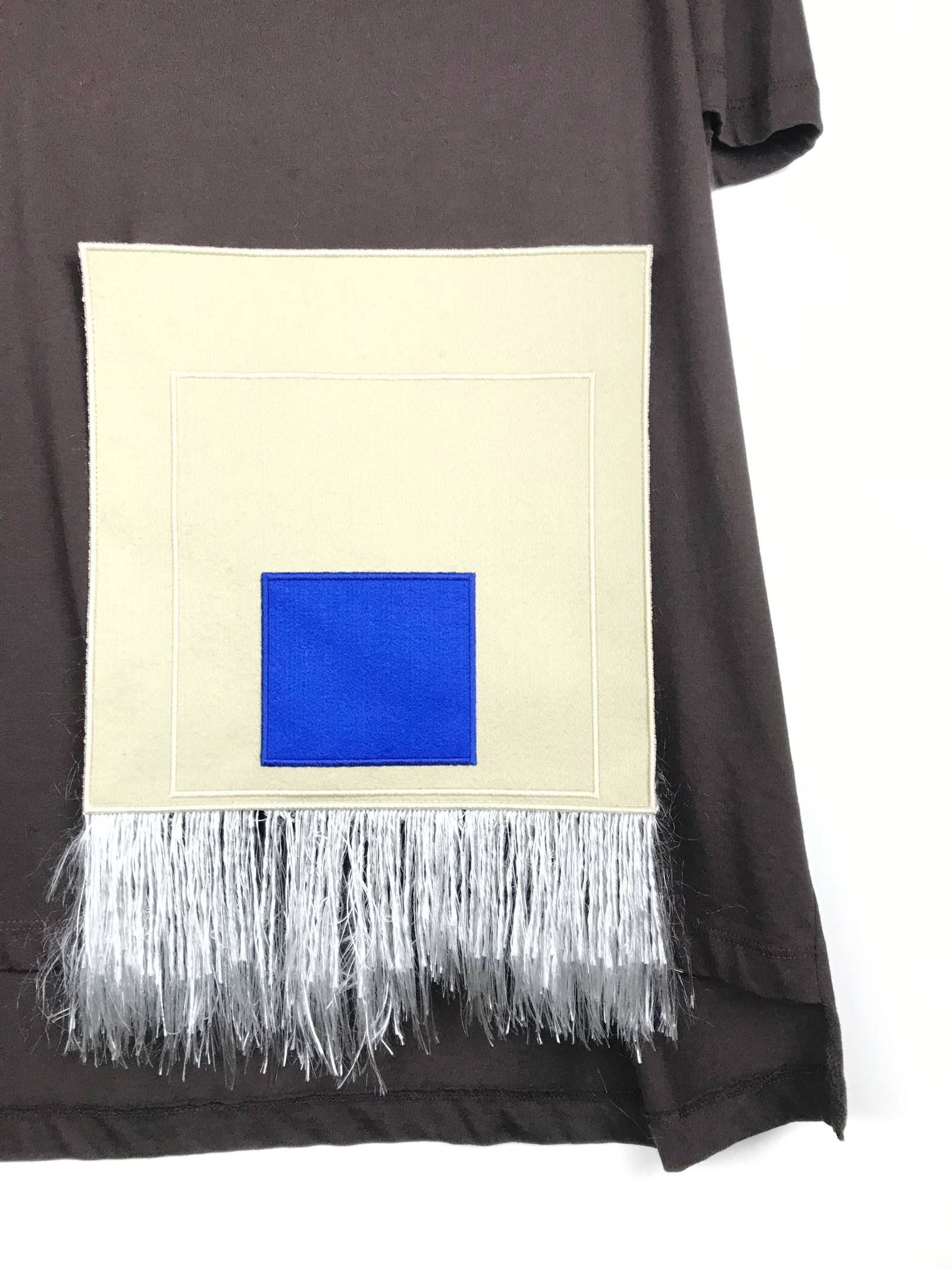 《残り一点》 REMOVABLE ワッペン プリントカットソー