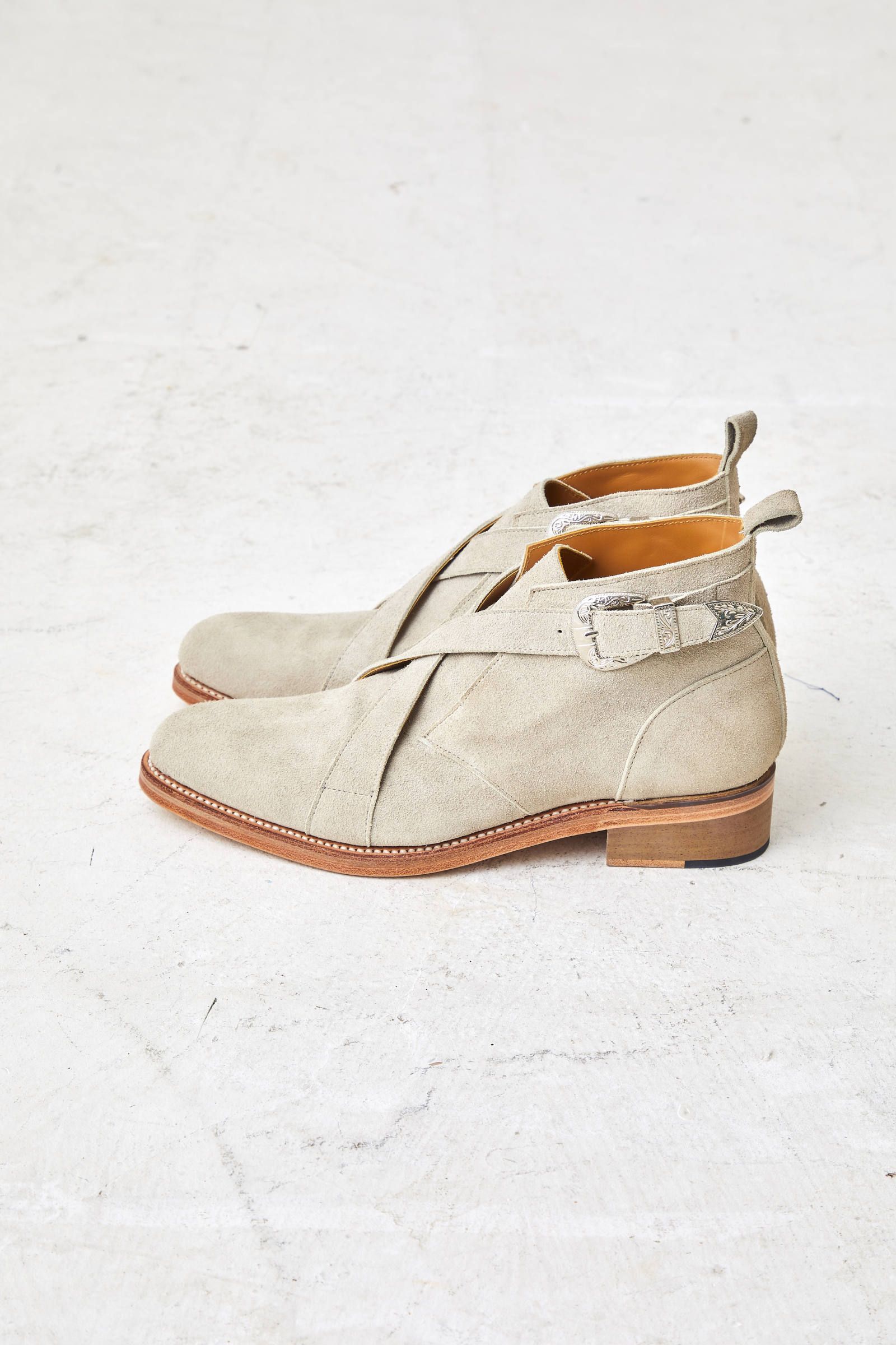 クロスストラップベルトブーツ CROSS BELT S.BOOTS - GRAGE