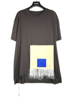 《残り一点》 REMOVABLE ワッペン プリントカットソー