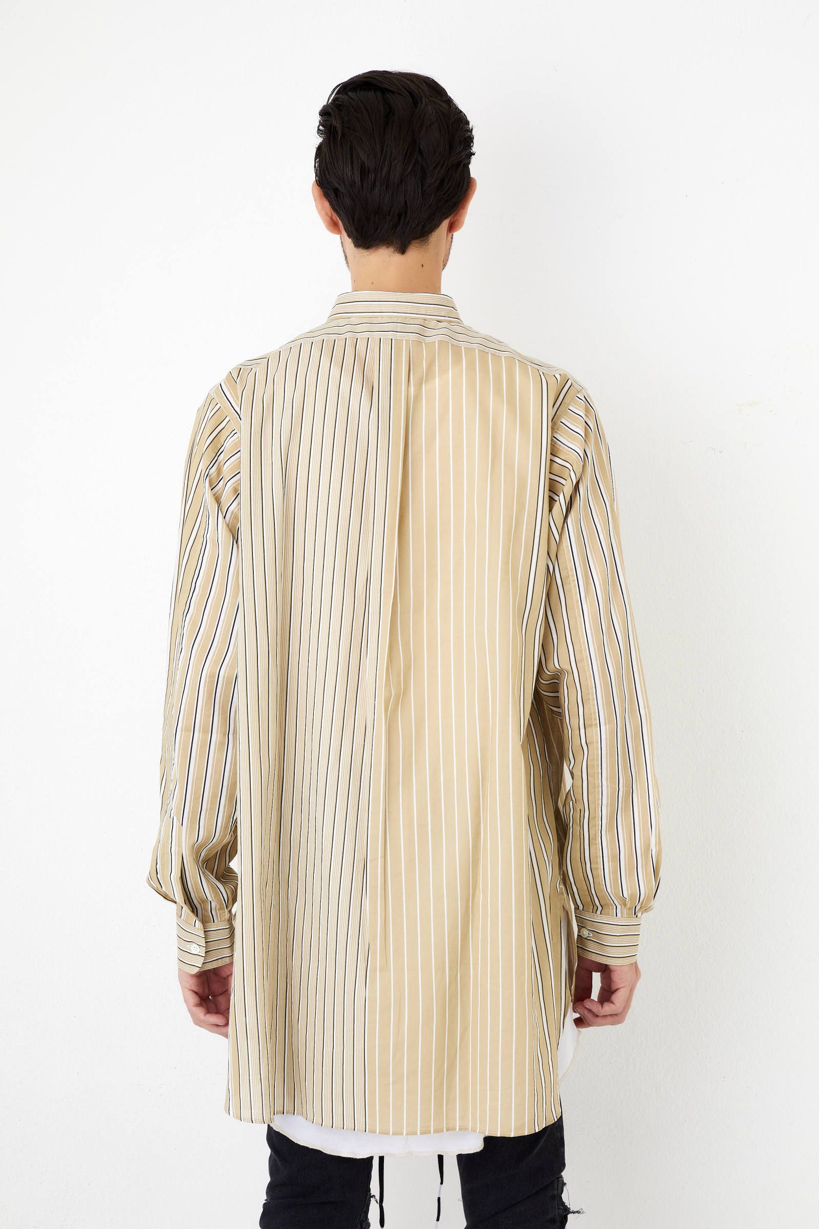 マルチストライプ柄 ロングシャツ LONG SHT "M.S" - OFF