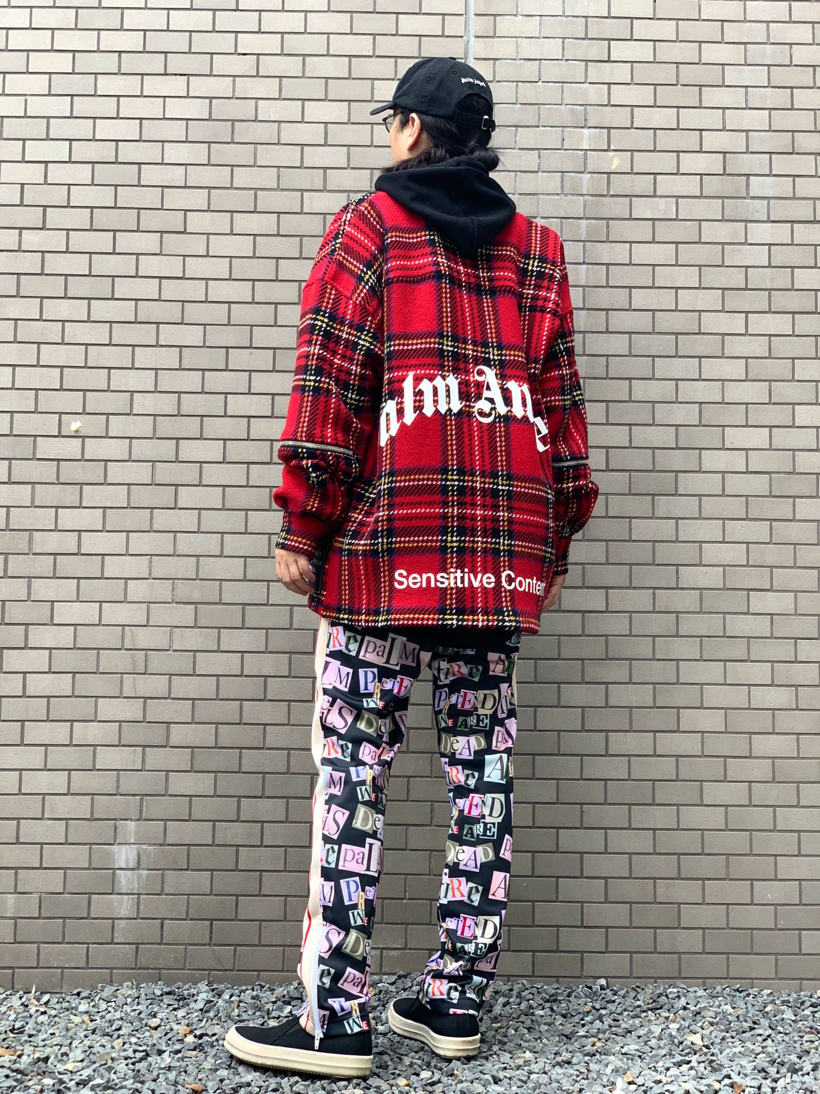 Palm Angels】19AW チェック ジャケット 白濱亜嵐着用 - ブルゾン