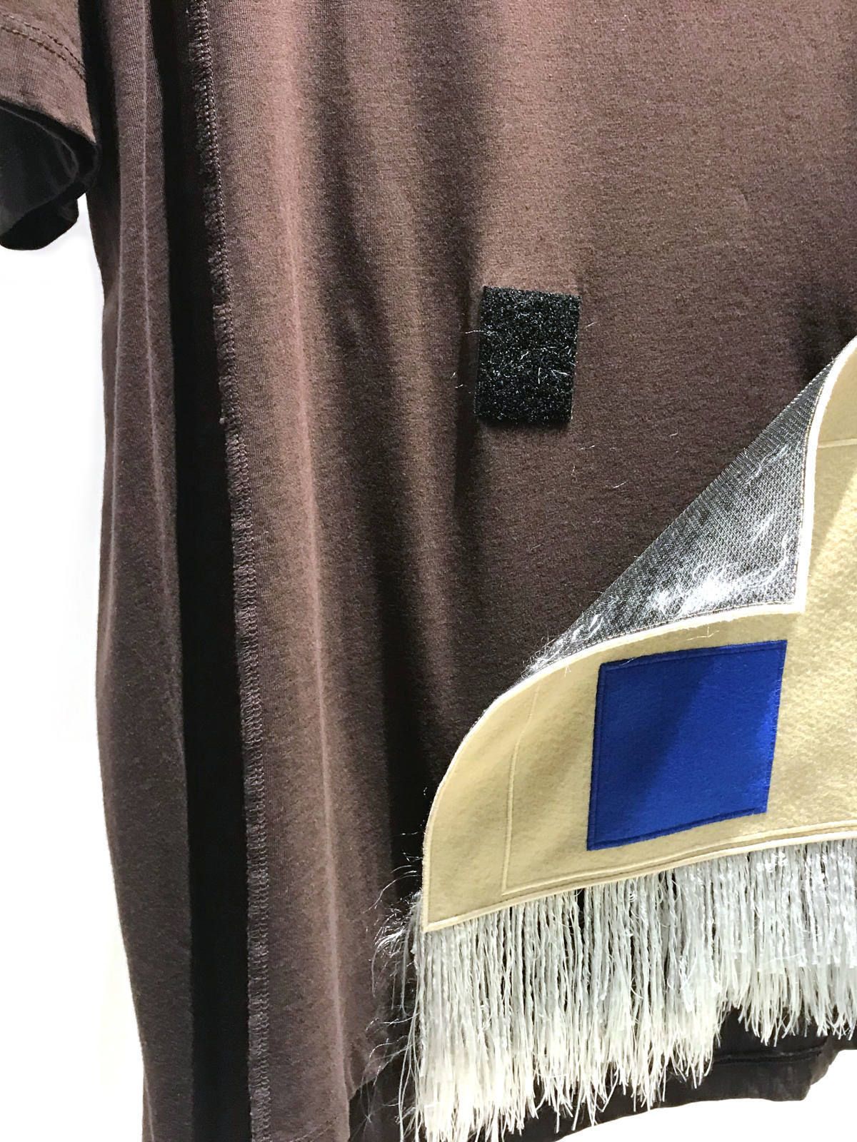 《残り一点》 REMOVABLE ワッペン プリントカットソー