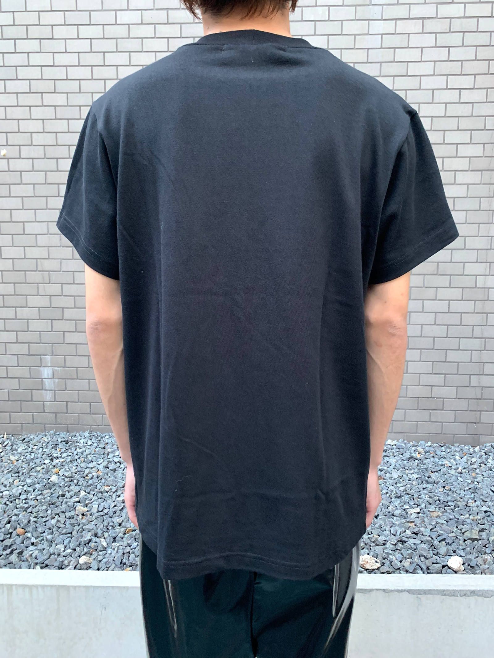 《残り一点》 ペガサス グラフィックカットソー T-SHIRT - BLACK