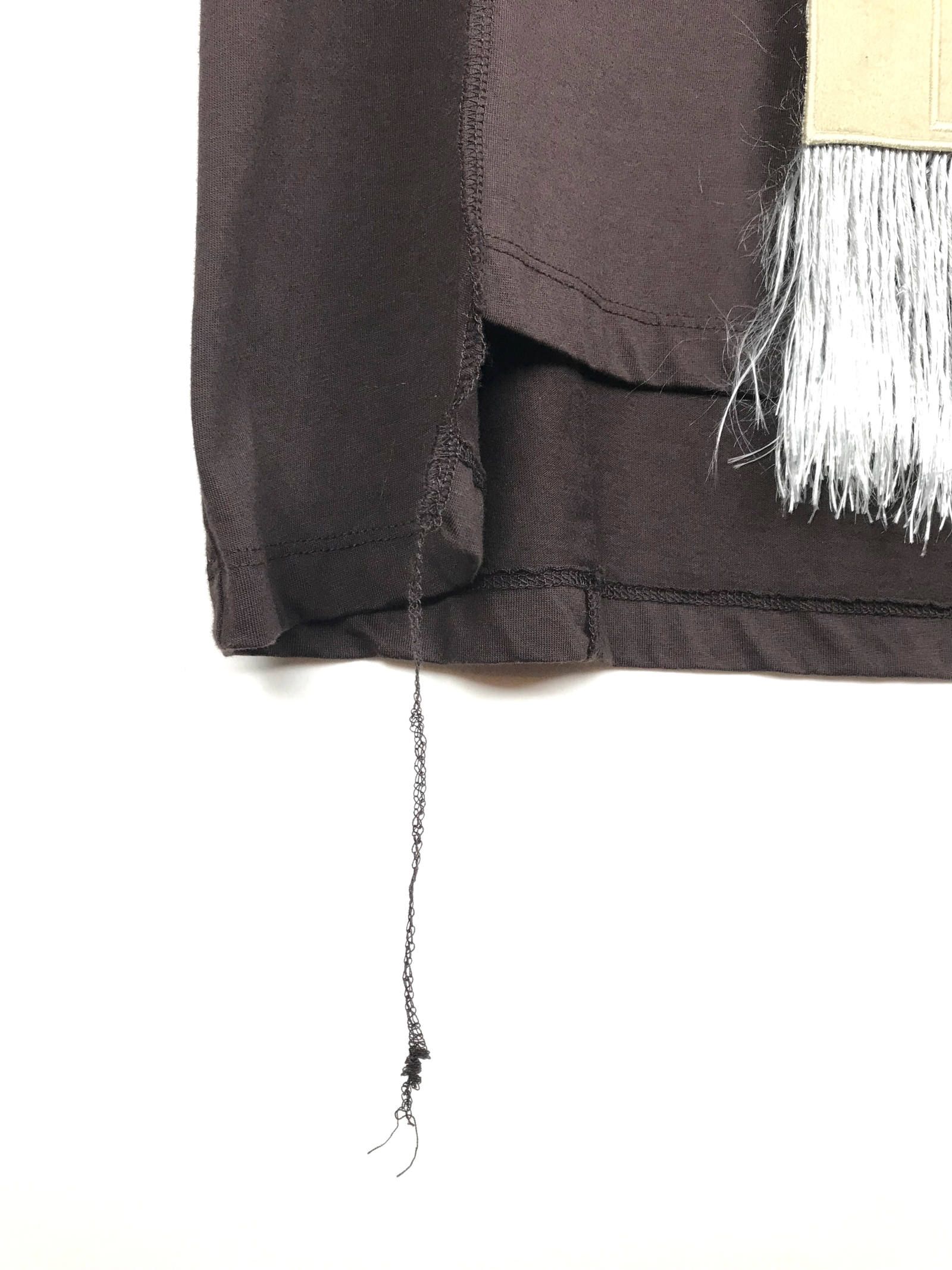 《残り一点》 REMOVABLE ワッペン プリントカットソー