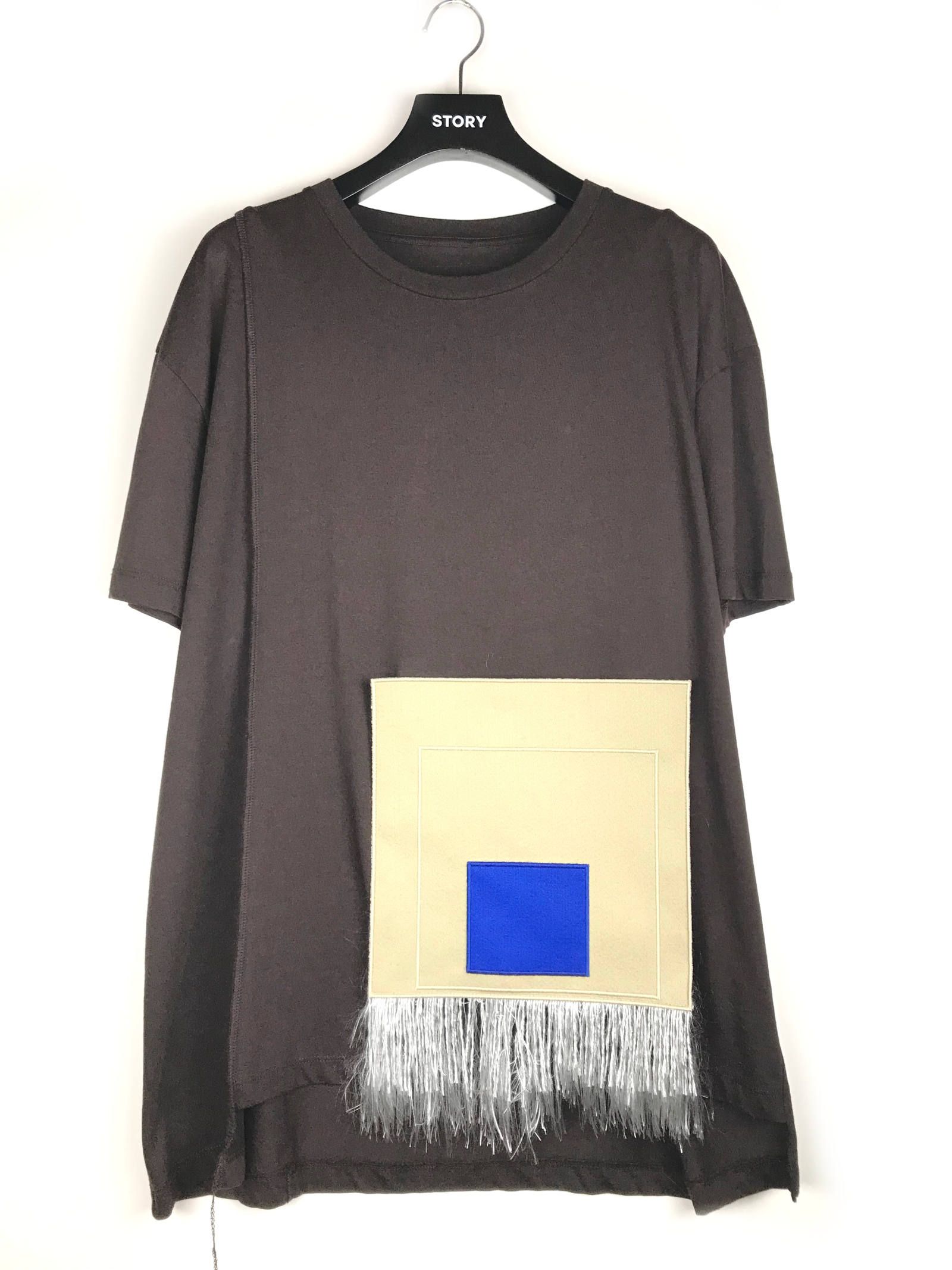 《残り一点》 REMOVABLE ワッペン プリントカットソー