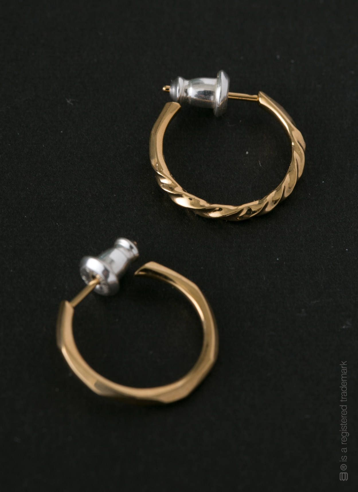 【両耳用】 GARNI コラボ ピアス - PIERCING " gold "