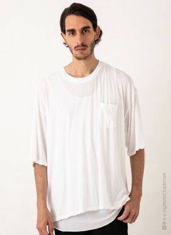 五分袖 天竺ポケットカットソー PKT 5 SLEEVE TEE - OFF