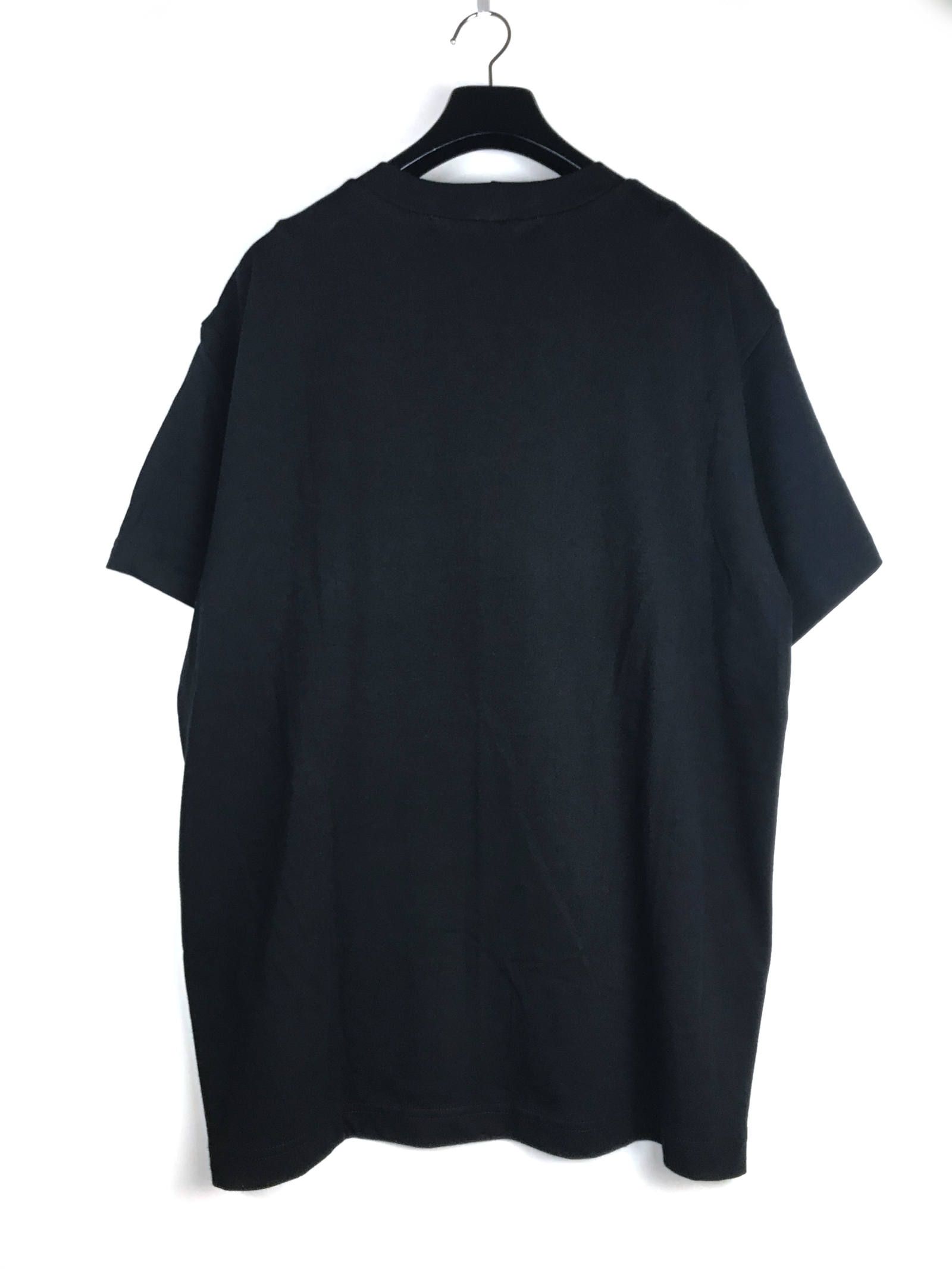 《各カラー残り一点》 スカルロゴ グラフィックカットソー T-SHIRT - BLACK
