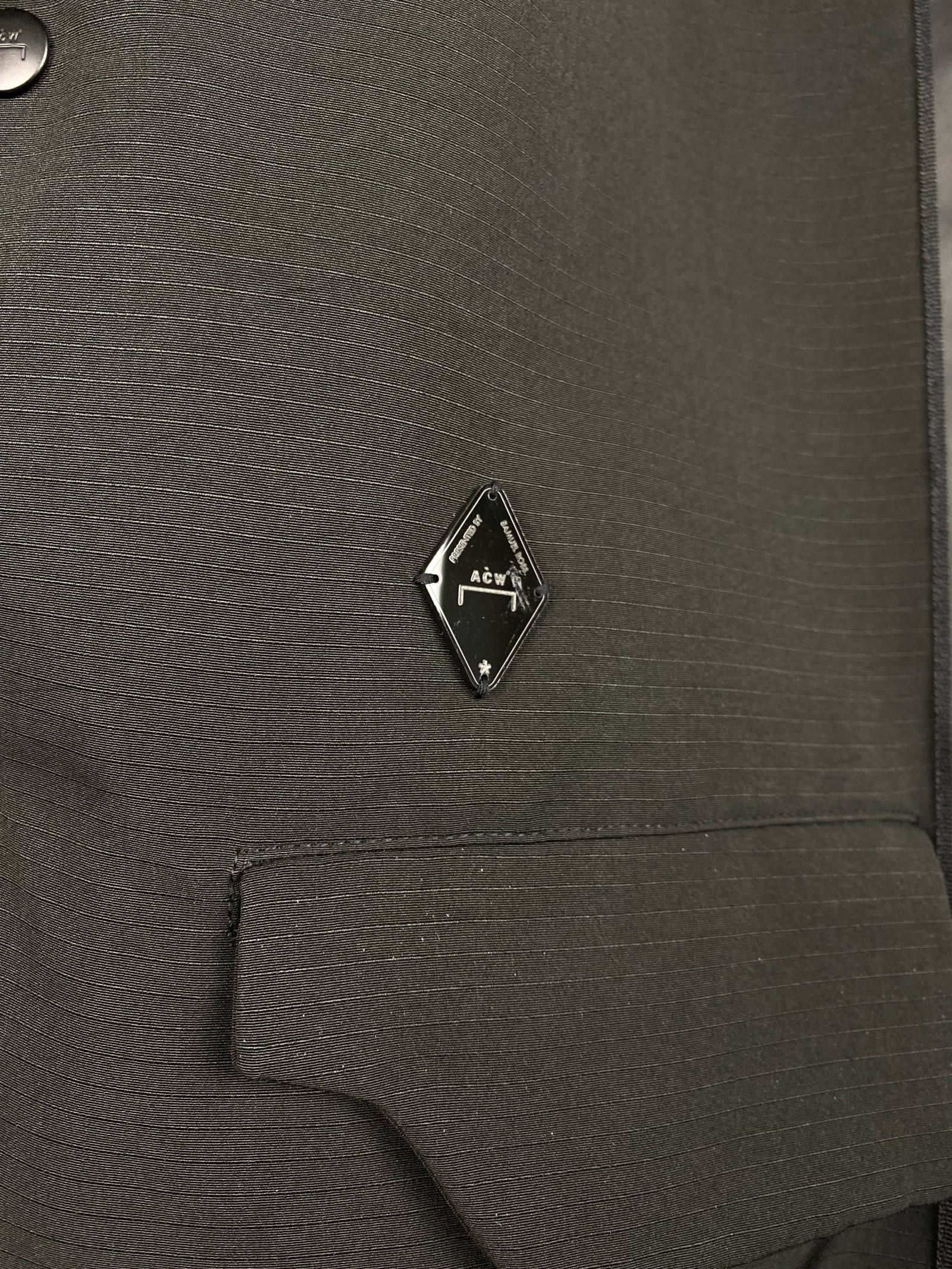 《残り一点》 アシンメトリーデザイン テーピング テーラードジャケット BLAZER JACKET - BLACK