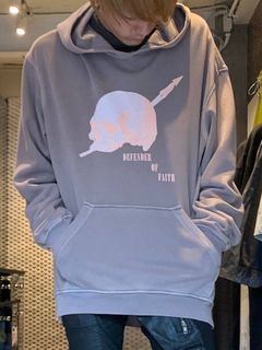 【残り一点】 スカルプリント オーバーサイズフーディ - VINTAGE KHAKI