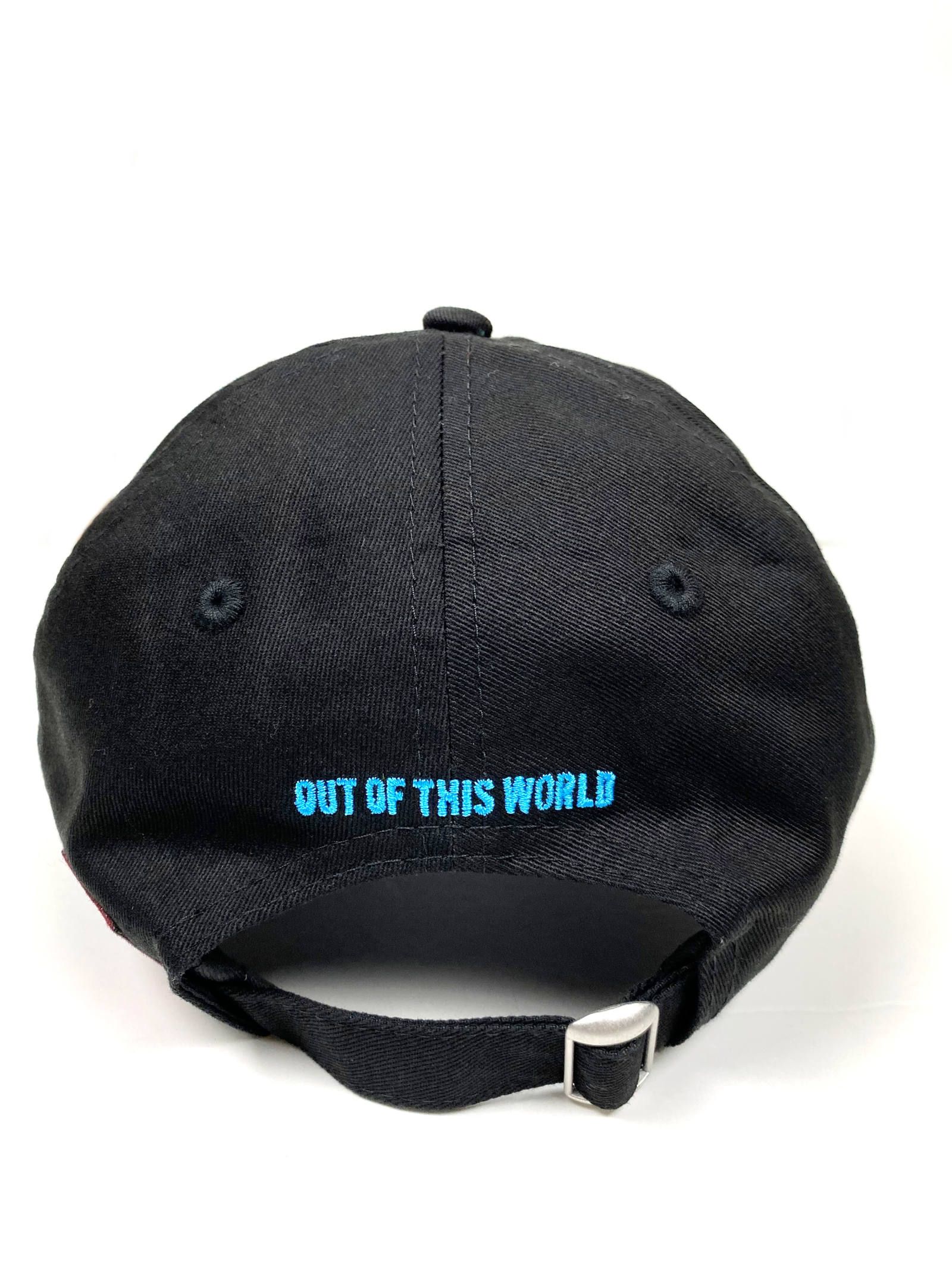 【残り一点】 NEW ERAコラボ 59FIFTY Cロゴ刺繍ワッペン キャップ OUT OF THIS WORLD LOOP CAP - BLACK