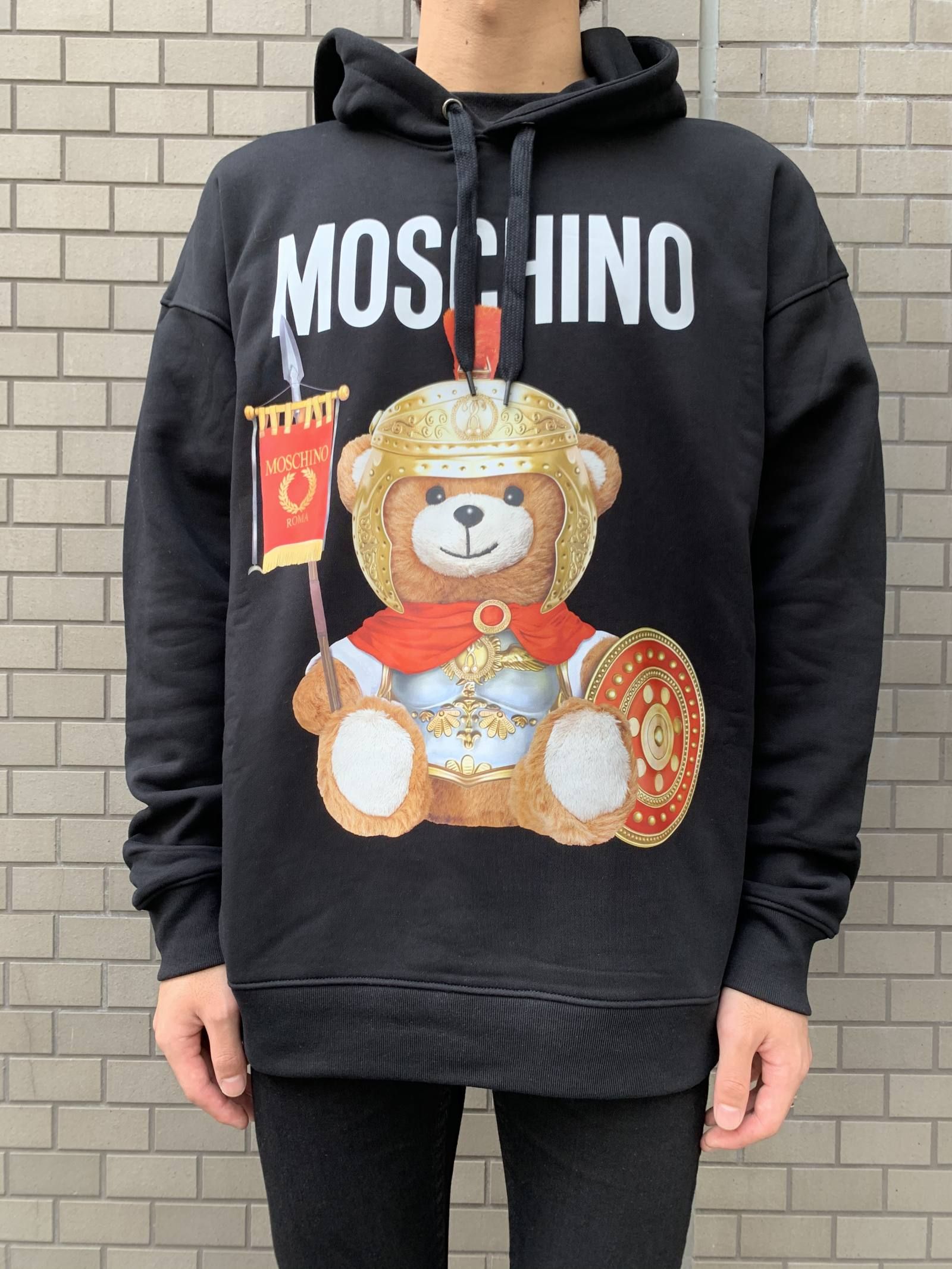 MOSCHINO - 《残り一点》 ローマン テディベア プルオーバーパーカー