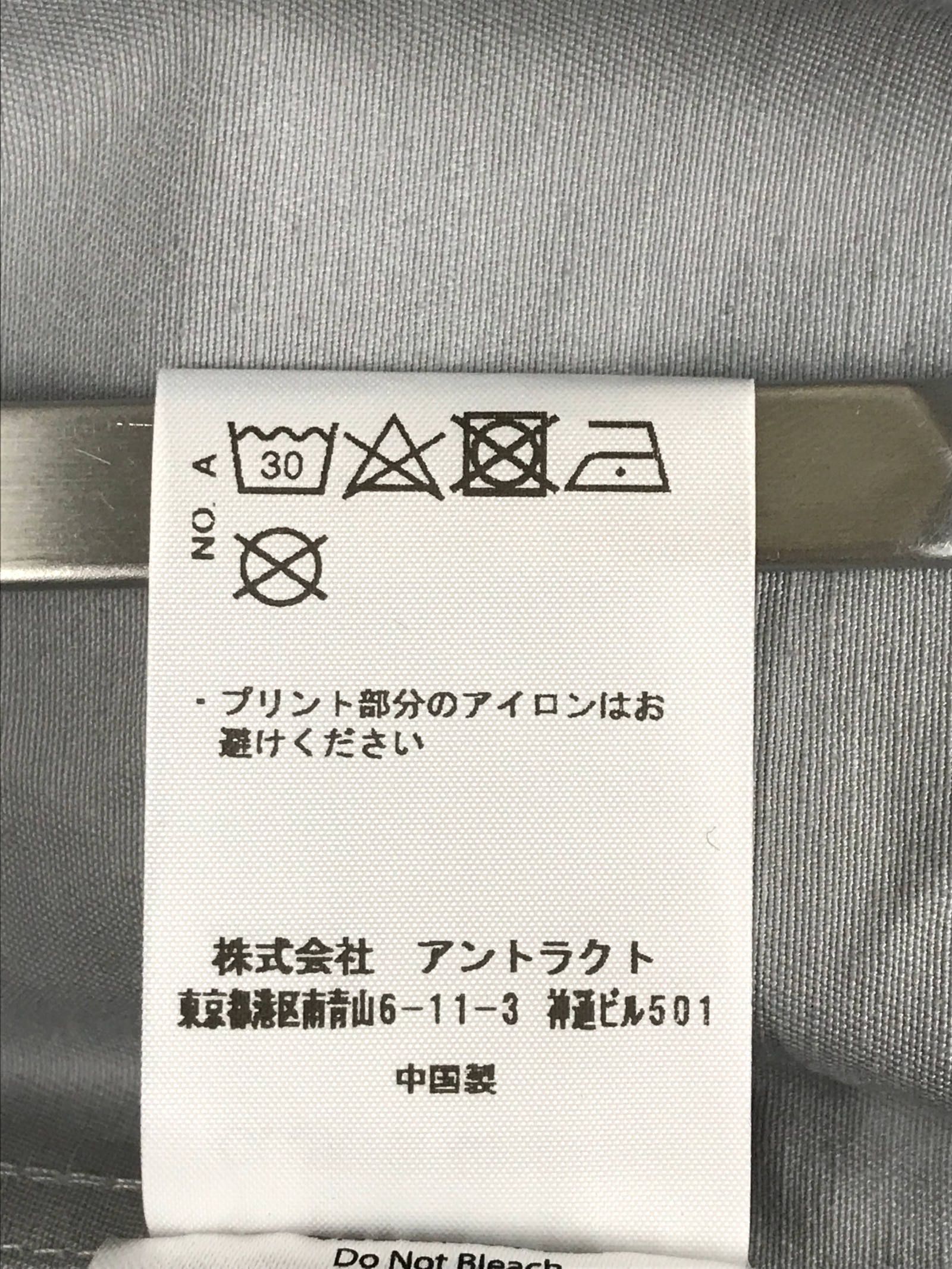 バックプリント パッチ装飾カバーオール ジャケット APPLIQUE CHORE JACKET - GRAY