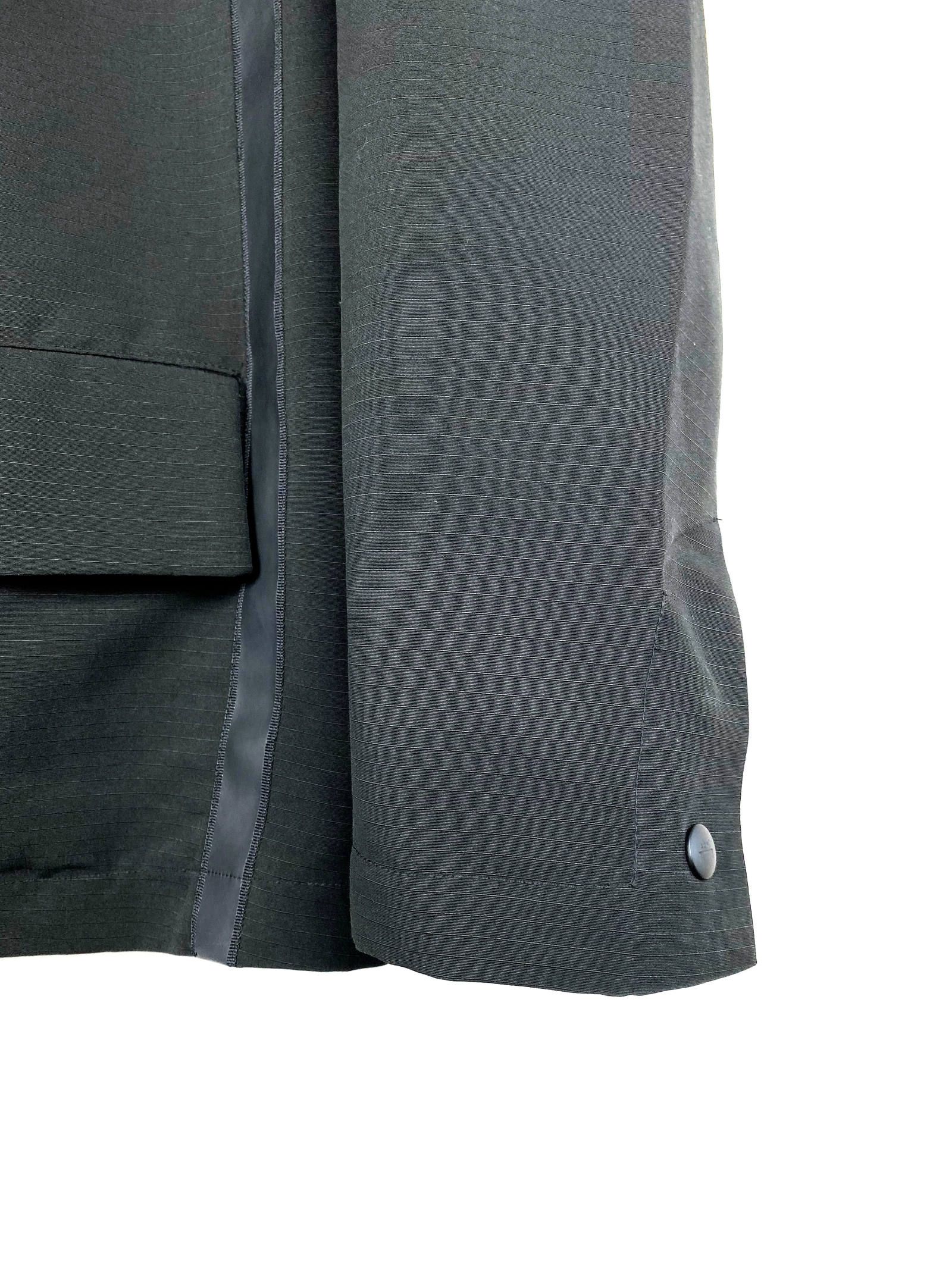 《残り一点》 アシンメトリーデザイン テーピング テーラードジャケット BLAZER JACKET - BLACK