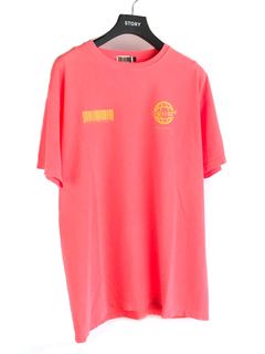 ロゴプリント ショートスリーブカットソー - PINK