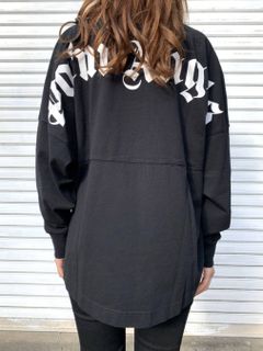 Palm Angels One Ok Rock Taka 三浦翔平着用 ロゴ オーバーロングスリーブカットソー Logo Over Tee Ls Black Story Palm Angels One Ok Rock Taka 三浦翔平着用 ロゴ オーバーロングスリーブカットソー Logo Over Tee Ls Black Story