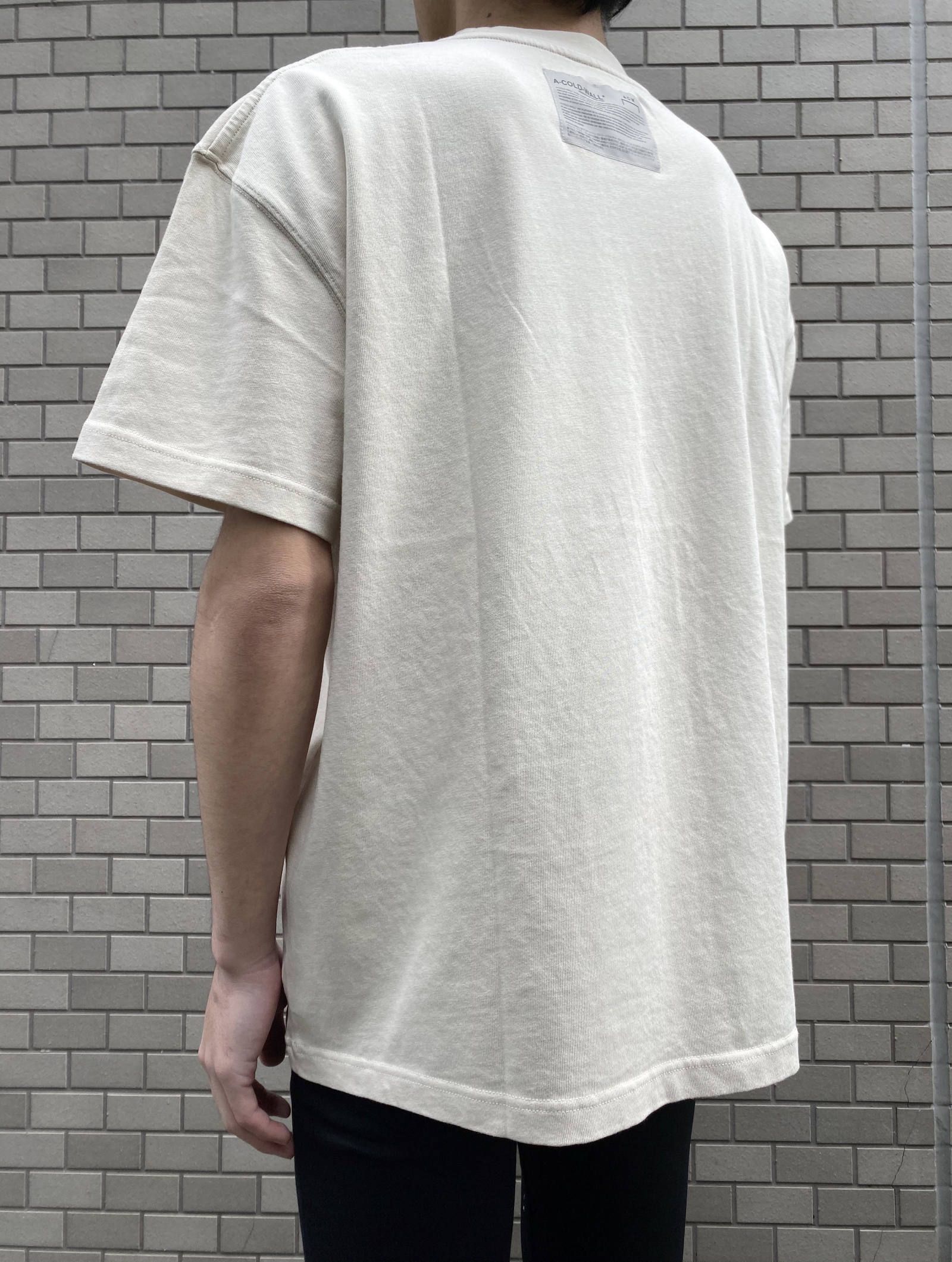 ロゴプリントカットソー LOGO T SHIRT - ALMOND MILK