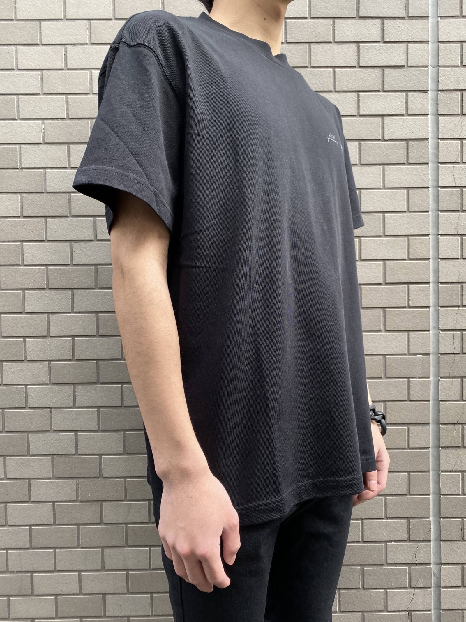 ロゴプリントカットソー LOGO T SHIRT - BLACK