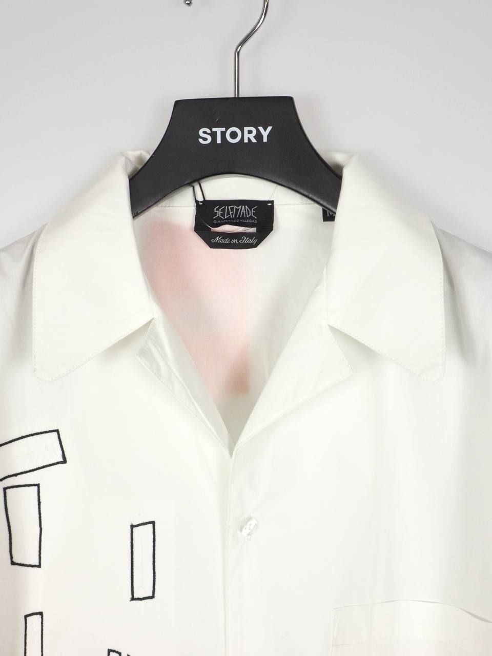 SELF MADE BY GIANFRANCO VILLEGAS - 刺繍ボーリングシャツ TILL