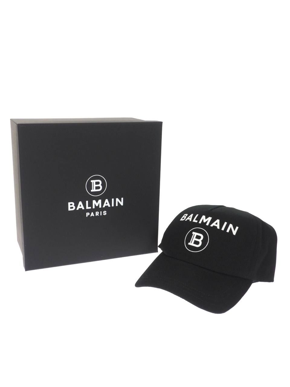 BALMAIN - Bロゴ ベースボールキャップ - ベージュ | STORY