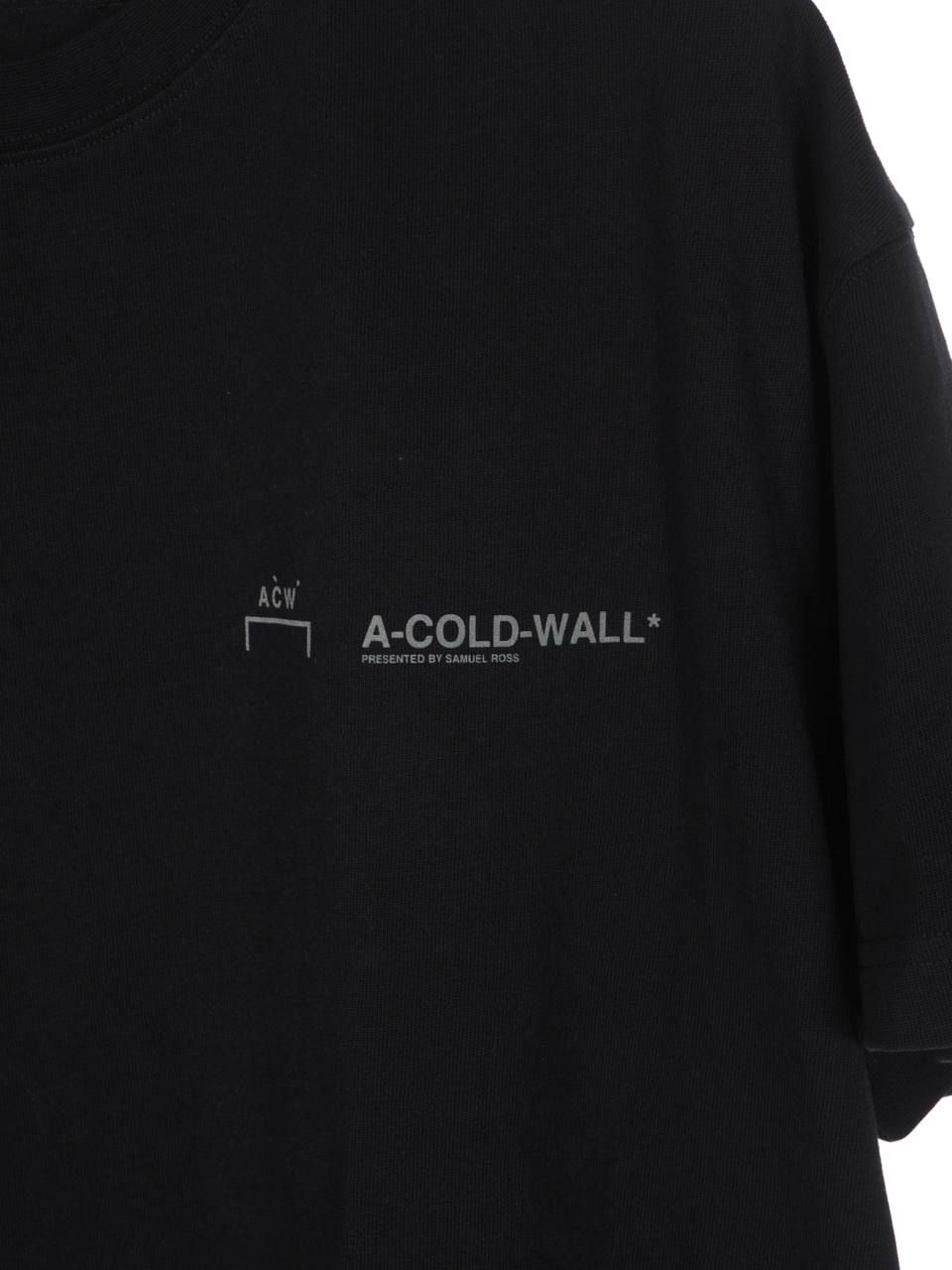 A-COLD-WALL* - ロゴプリントカットソー LOGO T SHIRT - BLACK | STORY