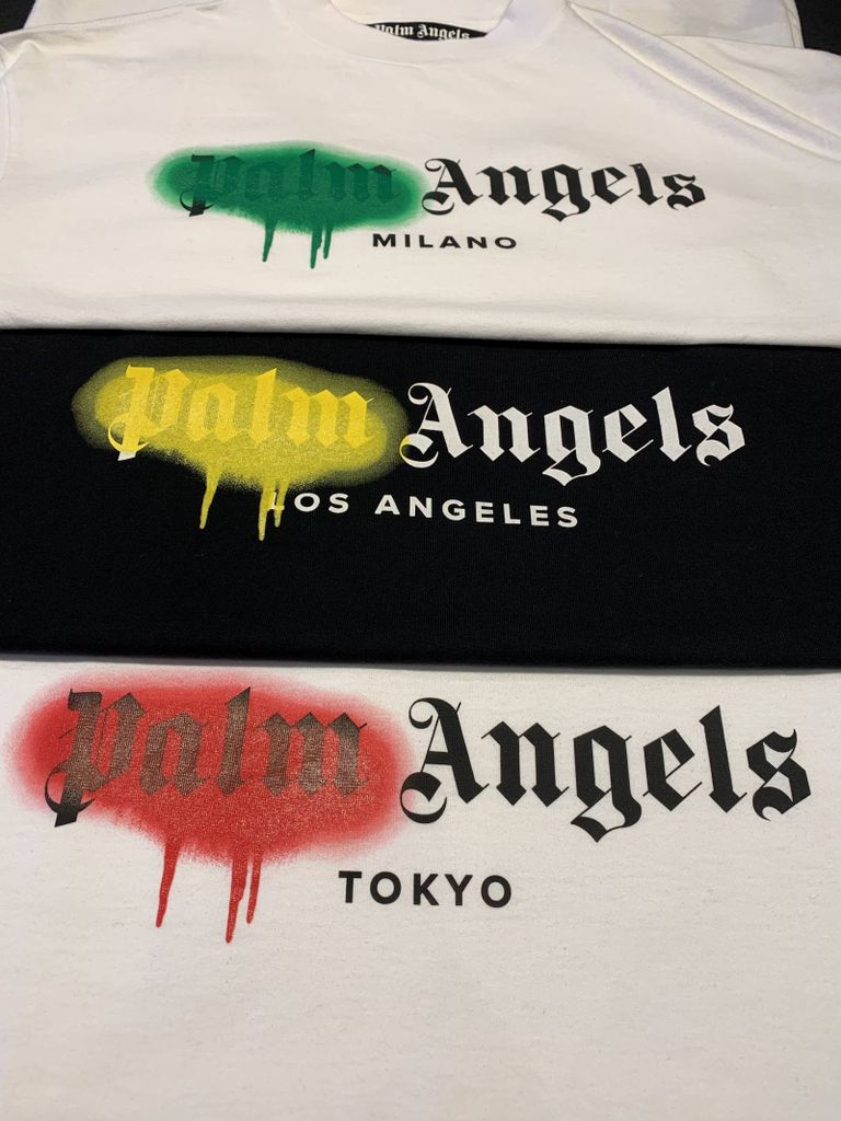 PALM ANGELS 今年目玉の"スプレー加工都市シリーズ"