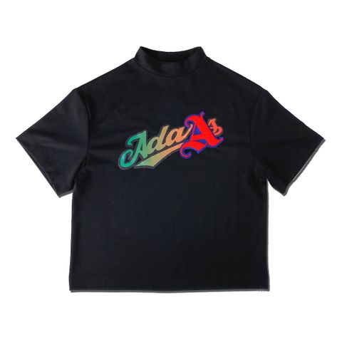 スポーツロゴプリントTシャツ SPORTS LOGO TEE - BLACK