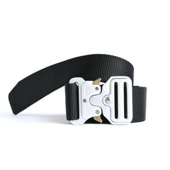 バックジャック ローラーコースター ナイロンバックルベルト NYLON BELT - BLACK × SILVER