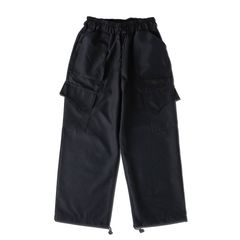ワイドカーゴパンツ WIDE CARGO PANTS - BLACK
