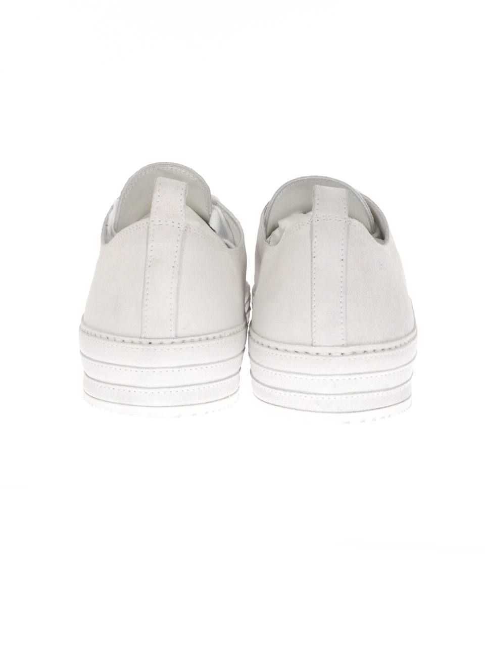 ローカットスニーカー SHOES SCAMOSCIATO INGRASSATO - OFF WHITE -