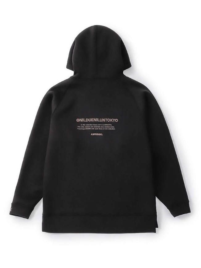 NIL DUE / NIL UN TOKYO フーディ NIL DUE / NIL UN TOKYO - 【25SS】エンブロイダリー オープン