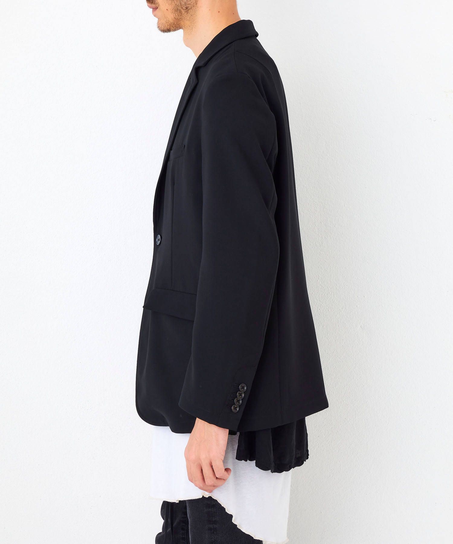 テーラードジャケット 2B JKT "D.C" BLACK