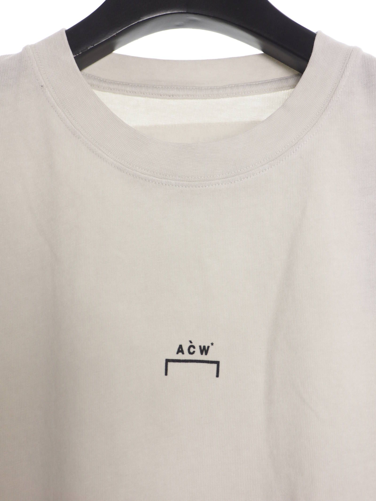 メカニカルプリント 半袖 Tシャツ BLUEPRINT T-SHIRT ALMOND MILK