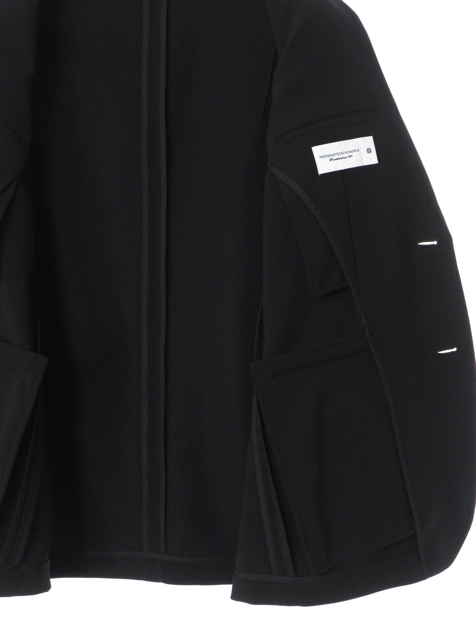 テーラードジャケット 2B JKT "D.C" BLACK