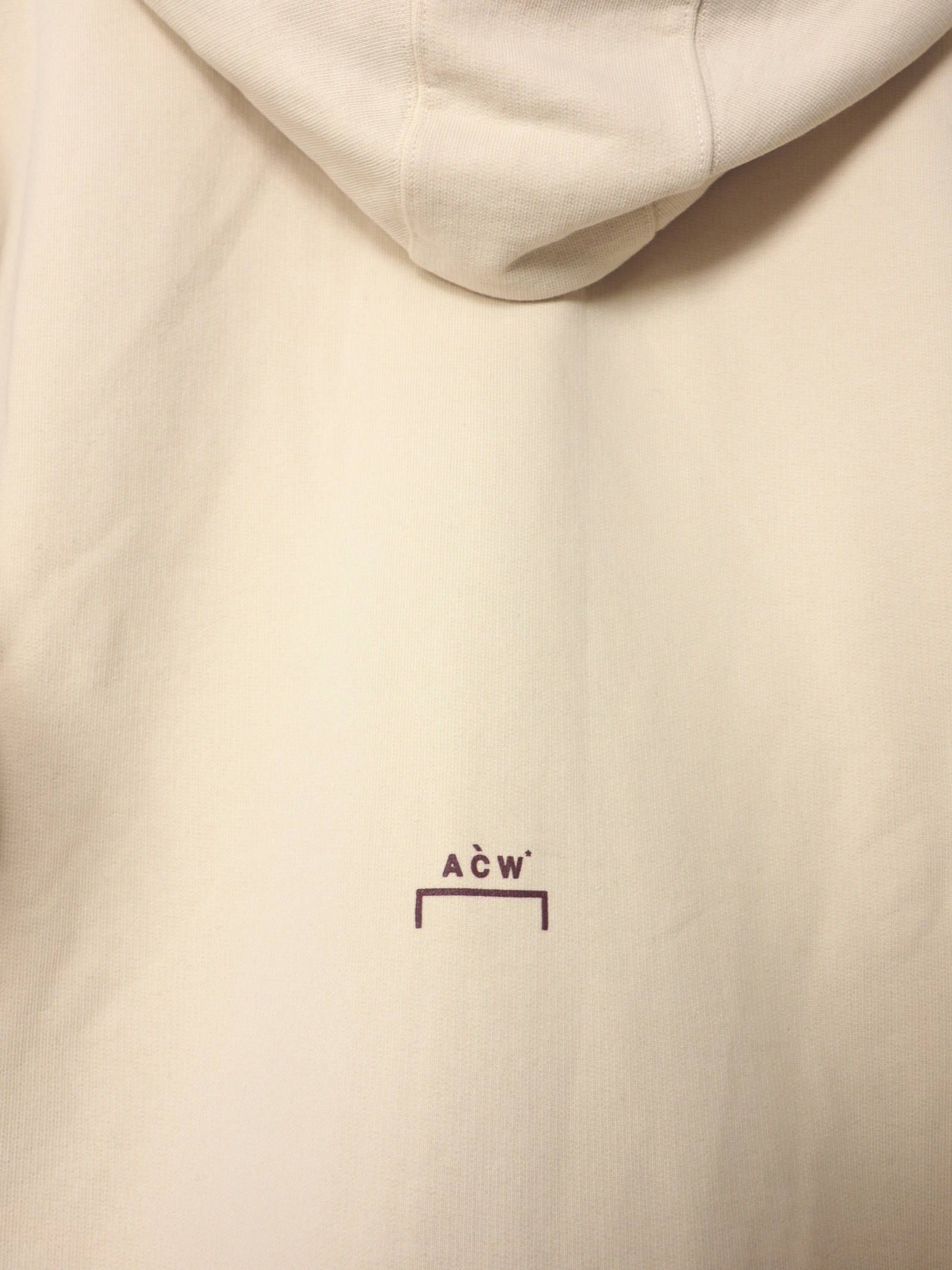 ロゴジップフーディー パーカー LOGO ZIP HOODY ALMOND MILK
