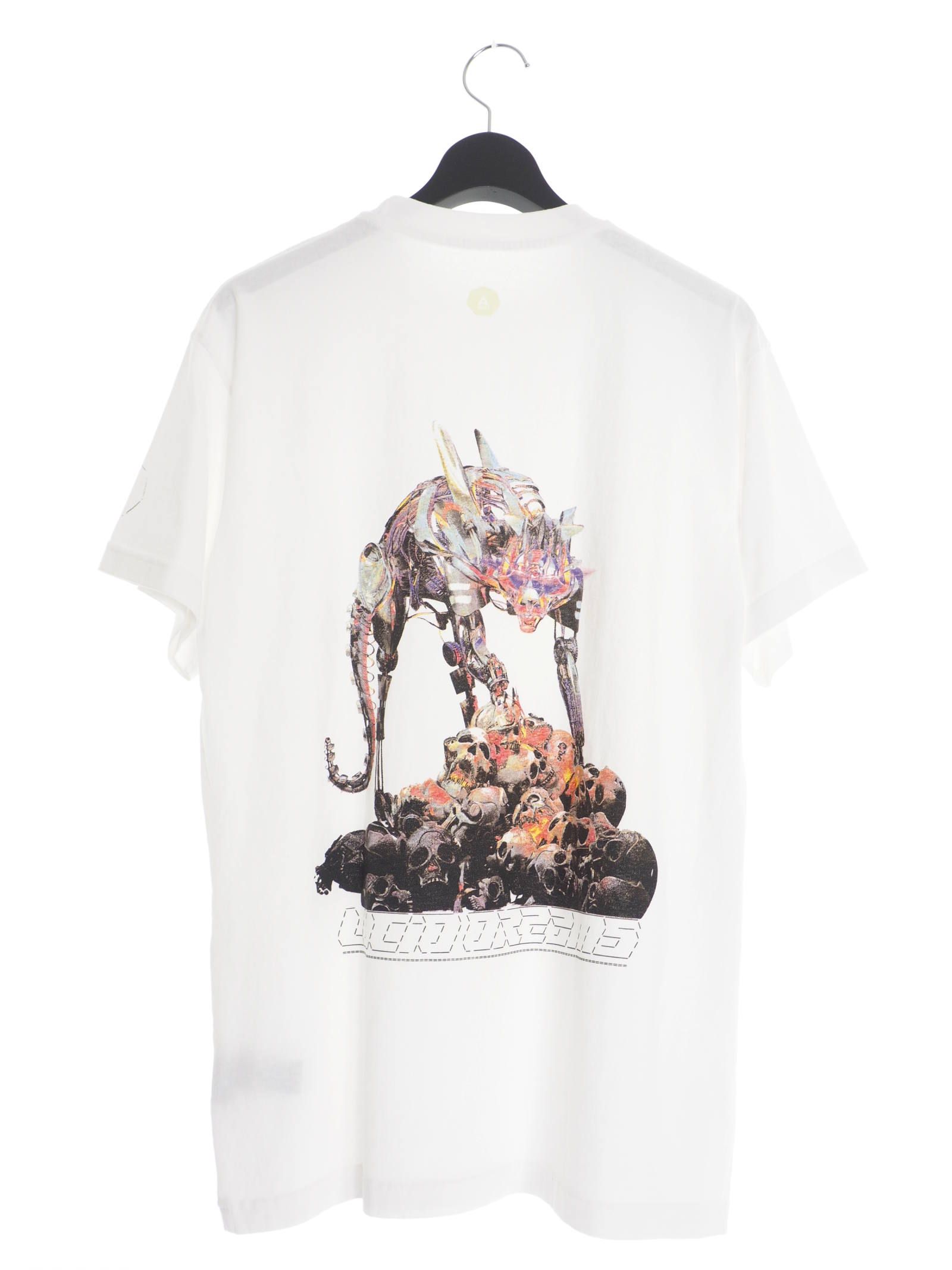 【Alchemist】ディアブロ グラフィック コットン Tシャツ メンズ ALCHEMIST - グラフィックバックプリント 半袖 Tシャツ