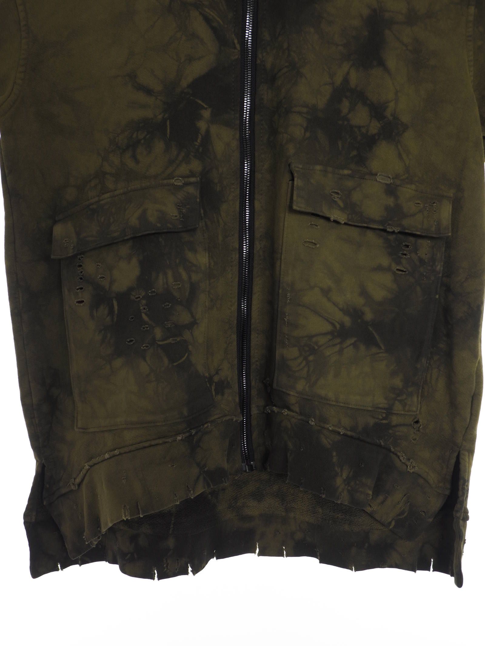 アマゾニア ユーティリティ ジップアップ パーカー AMAZONIA UTILITY ZIP-UP HOODIE KHAKI