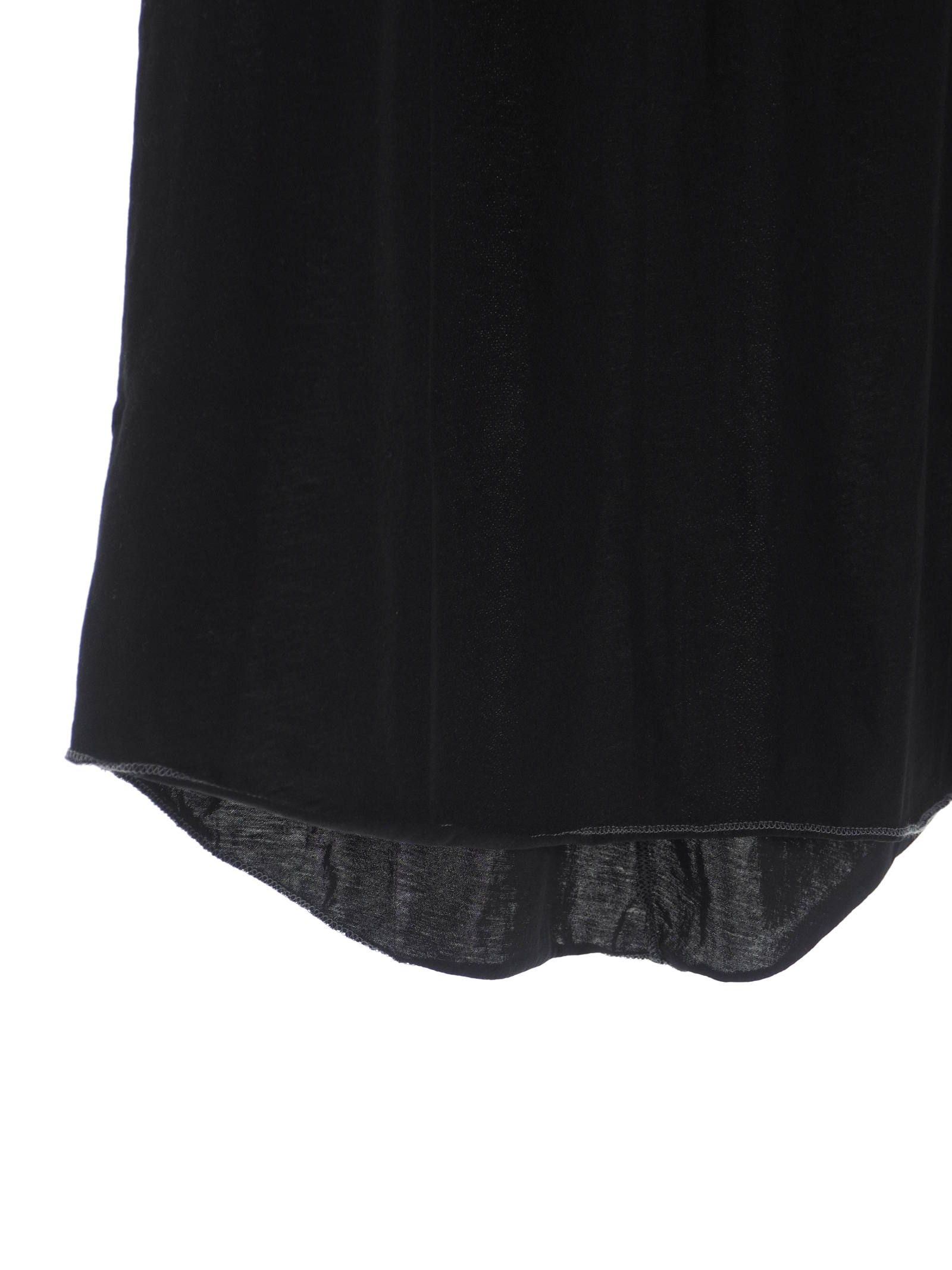 ロングタンクトップ LONG TANK TOP - BLACK