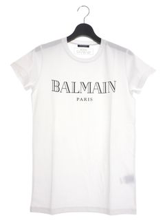 メタルロゴ ショートスリーブ Tシャツ - WHITE BLACK