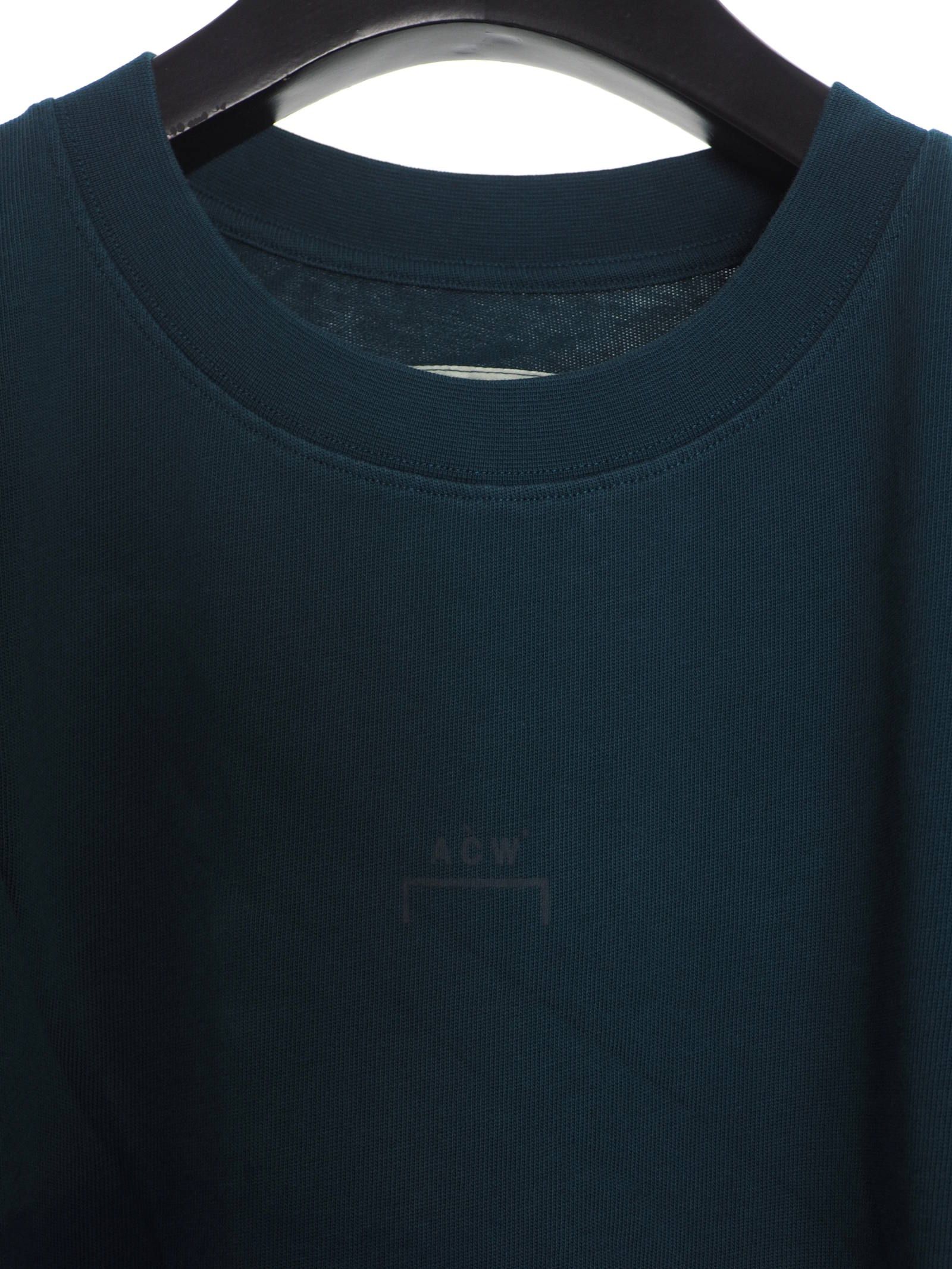 ブロックペイント 半袖 Tシャツ BLOCK PAINTED T-SHIRT DEEP TEAL