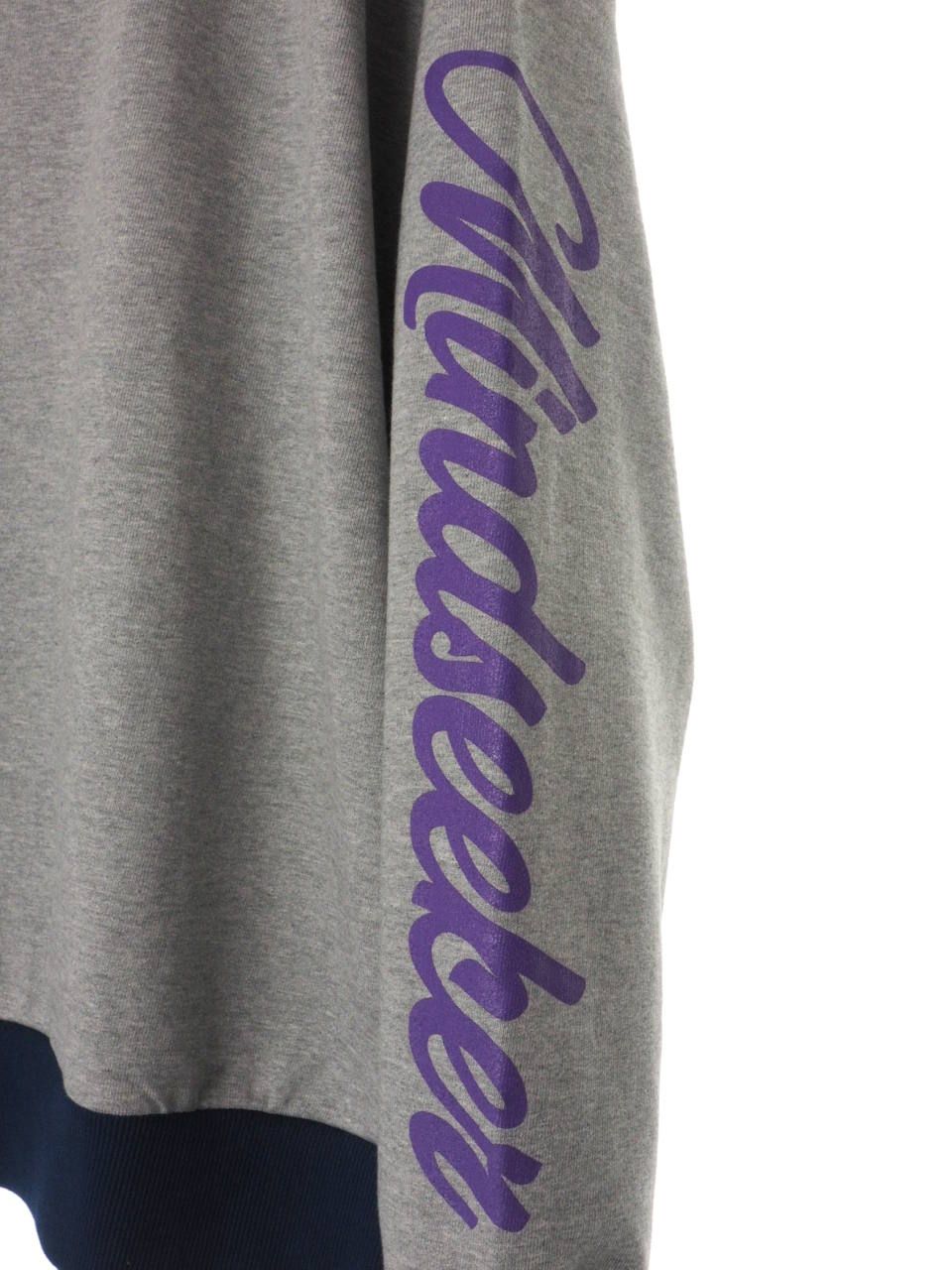 ボックスロゴ オーバーサイズ スウェット Box Logo Mix R Over Size Sweat Shirt GRAY