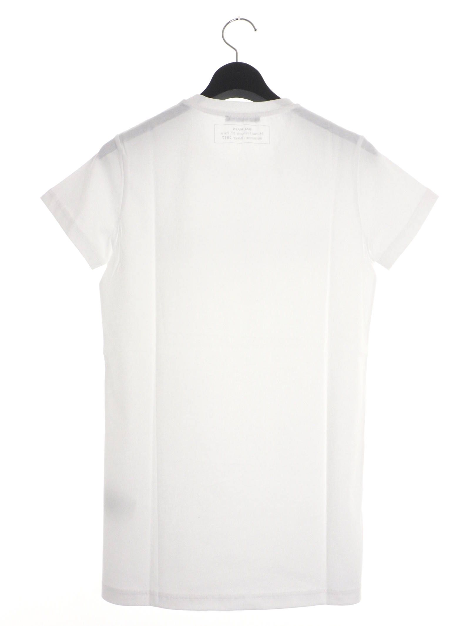 メタルロゴ ショートスリーブ Tシャツ - WHITE BLACK
