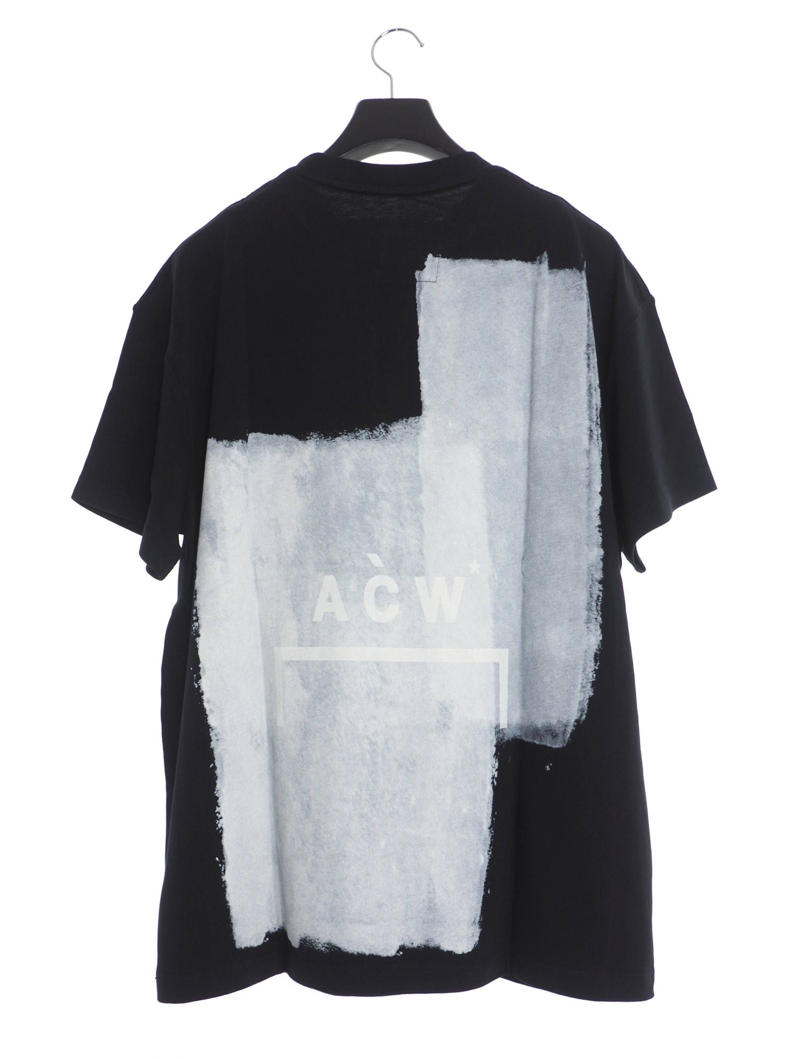 ブロックペイント 半袖 Tシャツ BLOCK PAINTED T-SHIRT BLACK